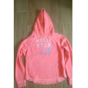 Hollister Coral Pullover Hoodie